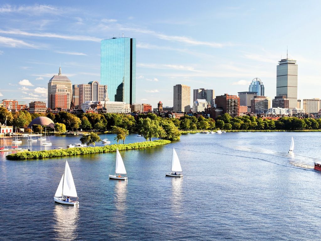 Boston Massachusetts haventje Boston Massachusetts haventje